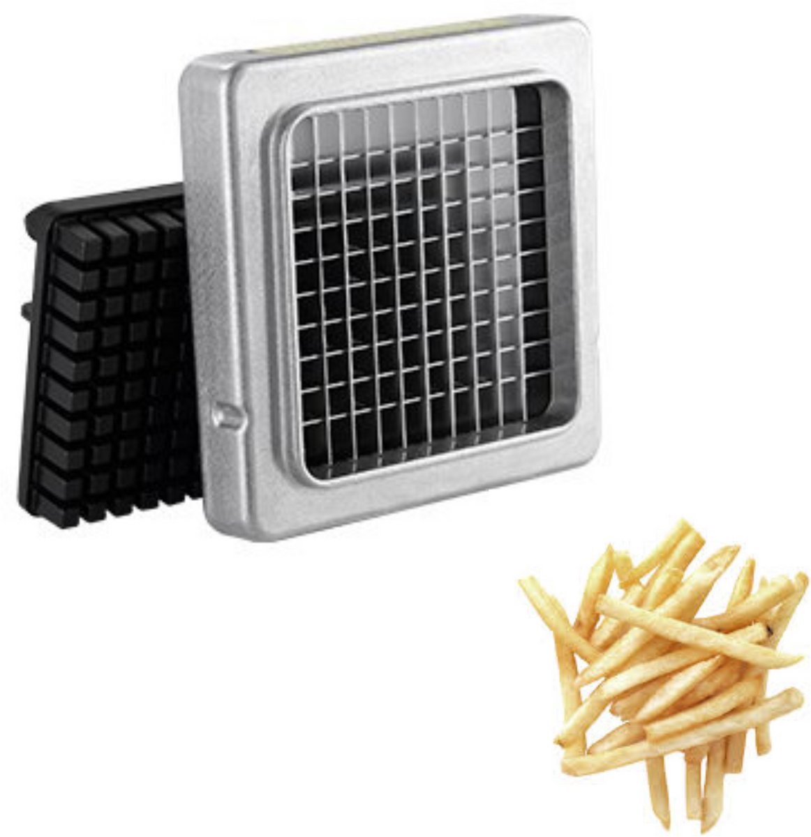 HENDI - Professionele Fritessnijder - RVS - 10x10 mm & 12x12 mm messen HENDI - Professionele Fritessnijder - RVS - 10x10 mm & 12x12 mm messen