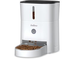 Balimo Automatische voerbak kat/hond - Voerautomaat hond - Voerautomaat dispenser kat - Instelbaar voedingsschema 3L - Wit Balimo Automatische voerbak kat/hond - Voerautomaat hond - Voerautomaat dispenser kat - Instelbaar voedingsschema 3L - Wit