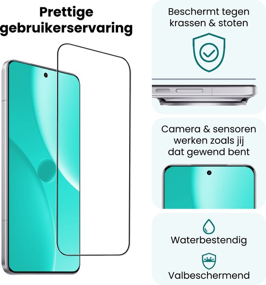 Prettige gebruikerservaring, beschermt tegen krassen en stoten, waterbestendig.