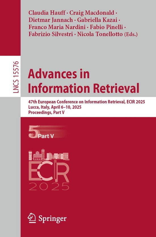 Springer Nature Proceedings Computer Science 5 - Advances in ... - cover