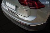 Avisa RVS Achterbumperprotector passend voor Volkswagen Tiguan II incl. Allspace 2016- 'Ribs'