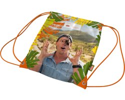 foto van Freek Vonk - Wild van Freek Gymtas - Voor jongens en meisjes - Rugzakje met rijgkoord