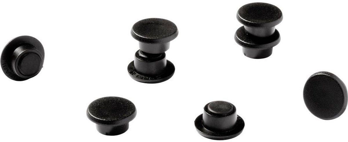 Durable Magneet 475101 (Ø) 15 mm rond Zwart 1 set(s) 475101