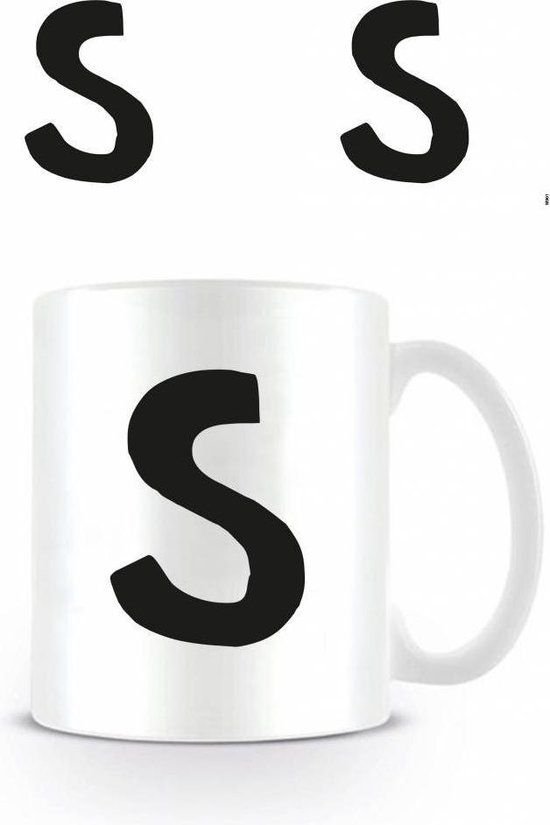 Lettre S Mug - 325 ml | bol.com