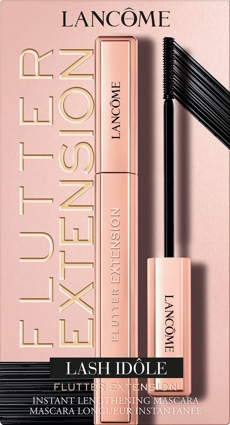 Packaging cadeau mascara Lancôme Lash Idôle Flutter Extension.