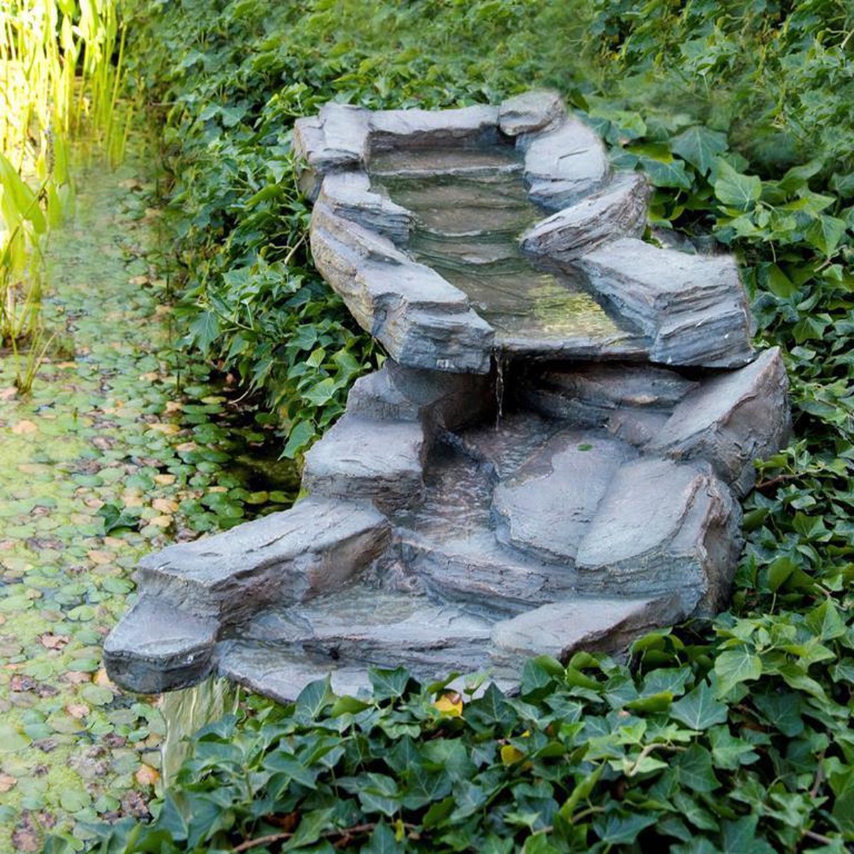 Vijver met Beekloop en Helophytenfilter in Breda - De Bont Zwembaden