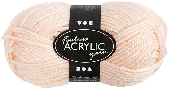 Creativ company fantasia acrylgaren, l: 35 m, maxi
