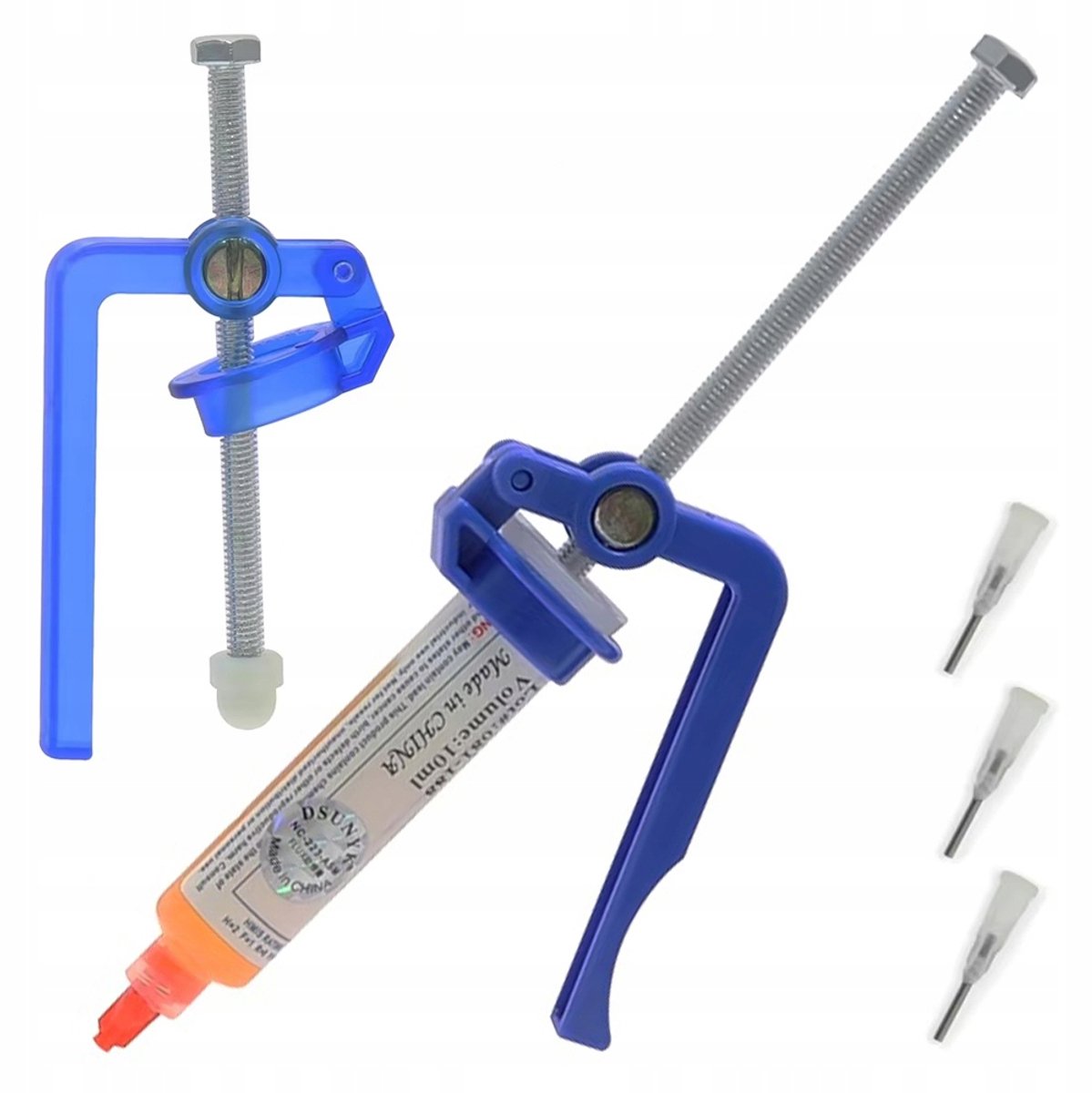 Pistool / Doseerpistool voor Flux TE-053 + 3 Naalden