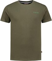 Life-Line Forest HerenT-Shirt Leger Groen - Kleur: Legergroen, Maat: L