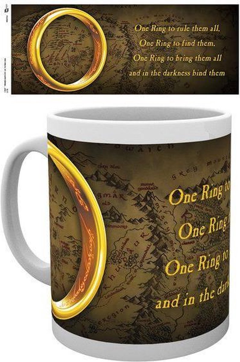 Lord of the Rings One Ring Mok | bol.com