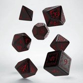 Polydice Set Q-Workshop Elvish Black Red