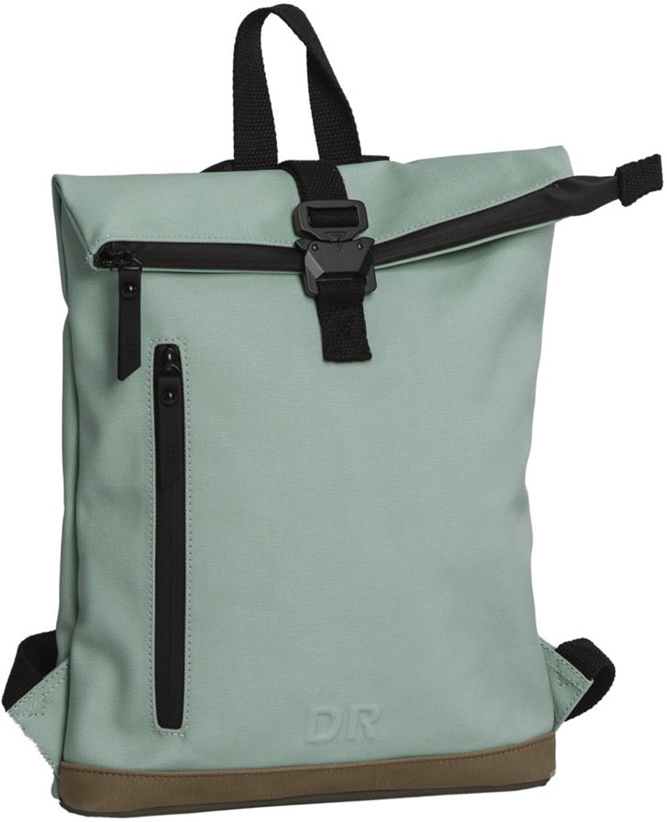 Daniel Ray Yeppoon Coated Canvas Rugzak - 8 Liter - Spat Waterdicht - Oud Groen