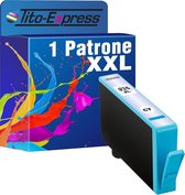 PlatinumSerie 1x inkt cartridge alternatief voor HP 935XL Cyan
