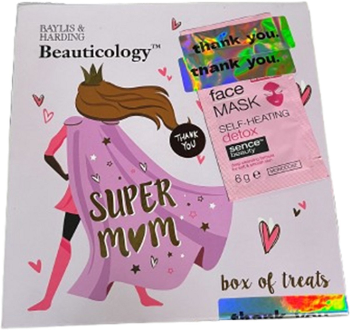Goedkoopste Beauticology Super Mom Geschenkset - Mama - Moederdag - Cadeau Pakket - Douchegel / Body Butter / Bad Kristal - Paars - Met Roset - Valentine - Valentijnsdag - valentijn cadeautje - Valentine - Valentijnsdag - valentijn cadeautje