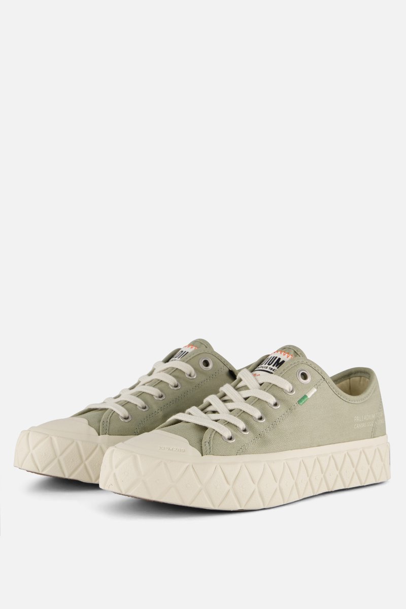 Palladium Palla Ace Low Sneakers grijs Canvas - Dames - Maat 36