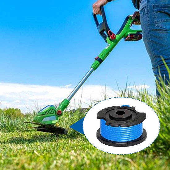 Geschikt voor vervangende spoelen voor grasmaaiers, voor Greenworks 29252/29092, voor Greenworks 18V/24V/40V/60V/80V, voor Greenworks spoelafdekking 3411546A-6 (4 spoelen + 1 dop) van OuyFilters — afbeelding 3