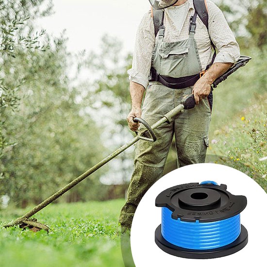 Geschikt voor vervangende spoelen voor grasmaaiers, voor Greenworks 29252/29092, voor Greenworks 18V/24V/40V/60V/80V, voor Greenworks spoelafdekking 3411546A-6 (4 spoelen + 1 dop) van OuyFilters — afbeelding 4