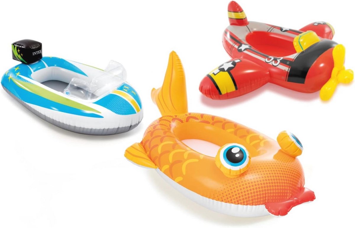 Opblaasbare Kinderboot voor het Zwembad - Verschillende Ontwerpen
