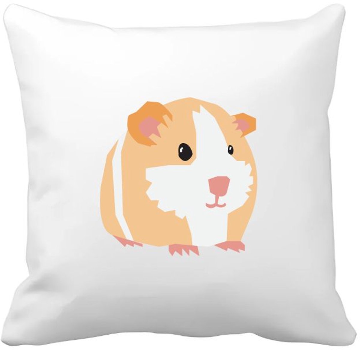Akyol cavia's Kussen hoes - Cavia - dieren liefhebbers - knaagdier - hamster - dieren - 40 bij 40 cm Multicolor