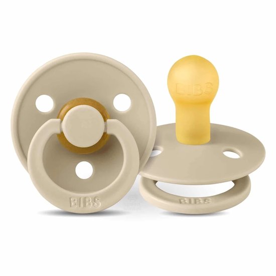 BIBS - Colour Fopspeen Natuurrubber | 0-6 maanden T1