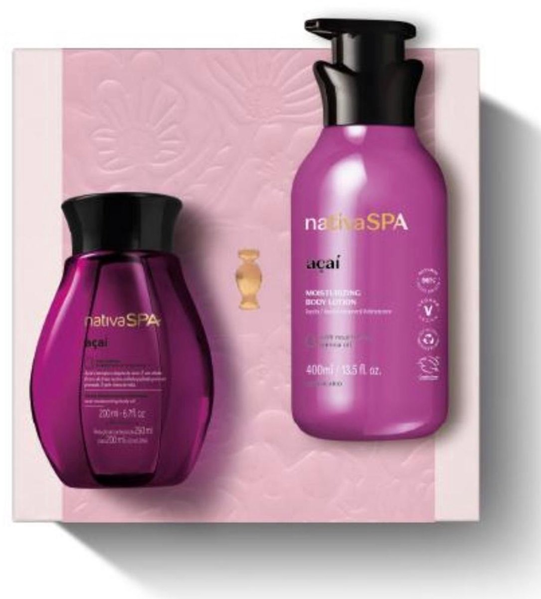 Nativa SPA Açaí Giftset – Body Lotion & body oil