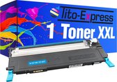 PlatinumSerie® 1-toner XXL cyaan alternatief voor Samsung CLP 320