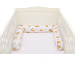 Baby bedomrander - bedbumber - hoofdbeschermer ledikant - 190 cm - Teddy - Fillikid