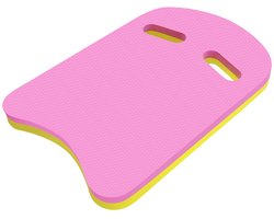 Zwemplank - Zwemtrainingshulpmiddel voor kinderen en volwassenen - Zwemplank voor kinderen - Zwemtraining shulpmiddel voor volwassenen met handgrepen - Verstelbaar zwemplankje - Voor zwem badoefeningen, fitness, workout - Roze