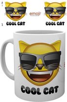 Emoji Cool Cat - Mok