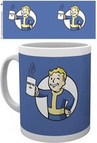 Fallout Vault Boy Holding Mug Mok