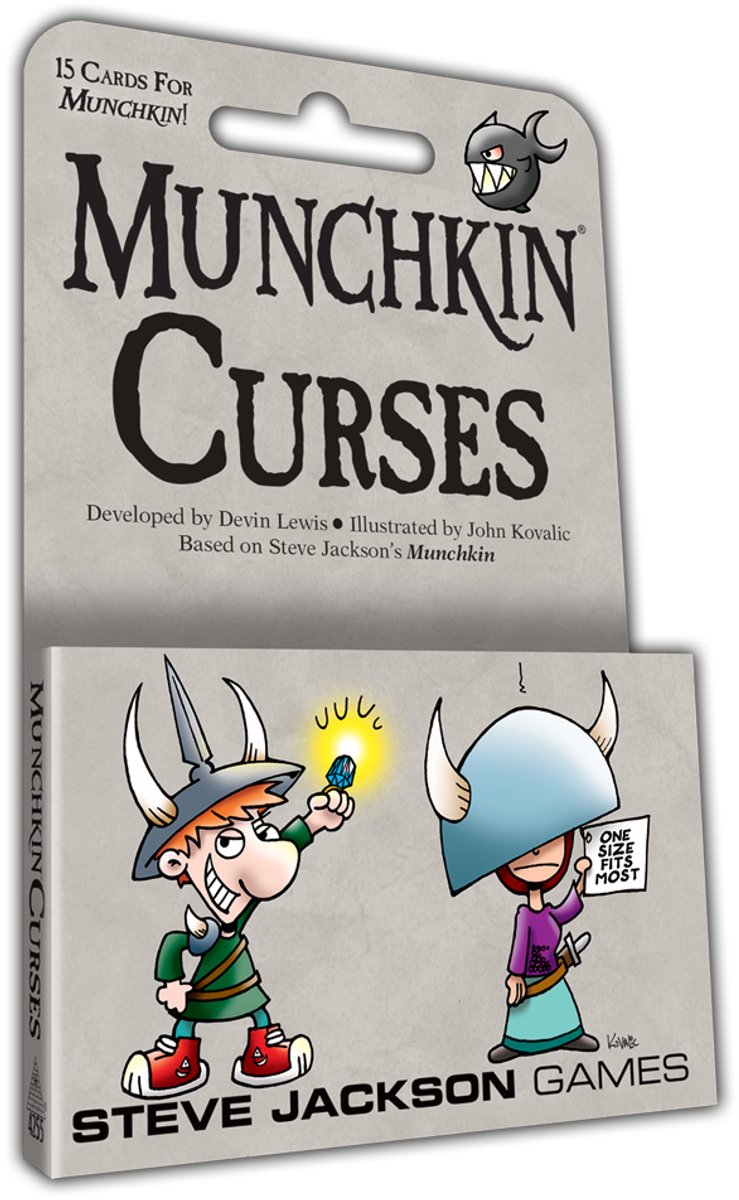 Munchkin Curses Tuckbox - Uitbreiding - Engelstalig - Steve Jackson Games