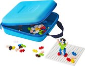 Plus-Plus Basic Speelkoffer Draagtas 100 delige bouwset - 7012 - Bouwspeelgoed - Constructiespeelgoed - Set met bouwstenen - Vanaf 5 jaar