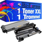 Tito-Express Brother TN-3380 + drum DR-3300 1x toner alternatief voor Brother TN-3380 + drum DR-3300 TN3380 DR3300 MFC-8510 DN MFC-8515