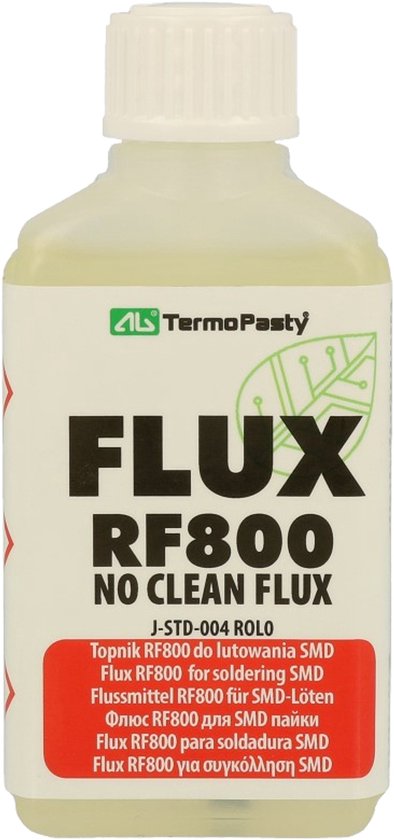 Termopasty | AGT-248 | Soldeerflux RF800 flesje 50 ml.