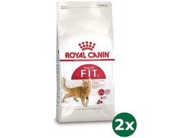 Royal canin fit kattenvoer 2x 2 kg
