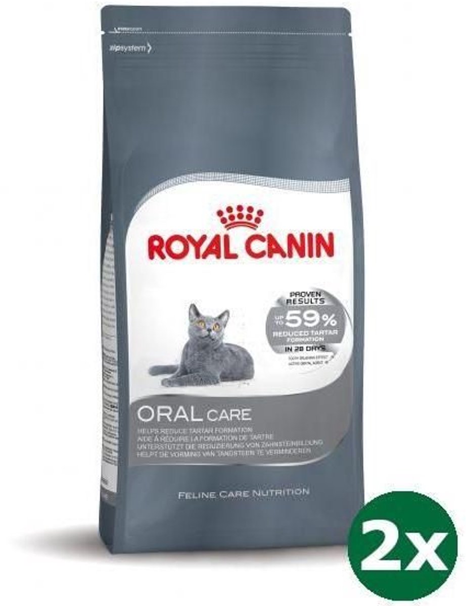 Royal canin oral sensitive kattenvoer 2x 1,5 kg