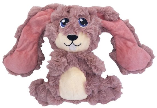 Kong Scrumplez Bunny Pluche Met Piep Roze