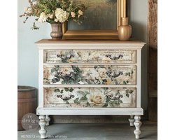 Redesign - Decoupage FIBER papierset - My Garden Whimsy