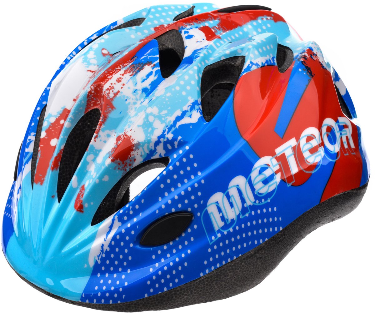 Meteor - Fietshelm - HB6-5 S 48-52 cm Map blauw