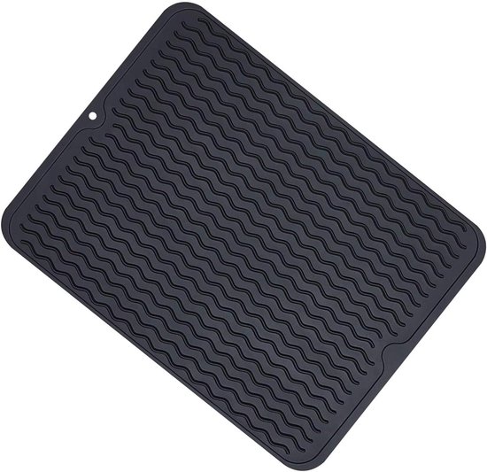 Bibykivn Siliconen Afdruipmat voor Servies, 50 x 40 cm, BPA-vrij