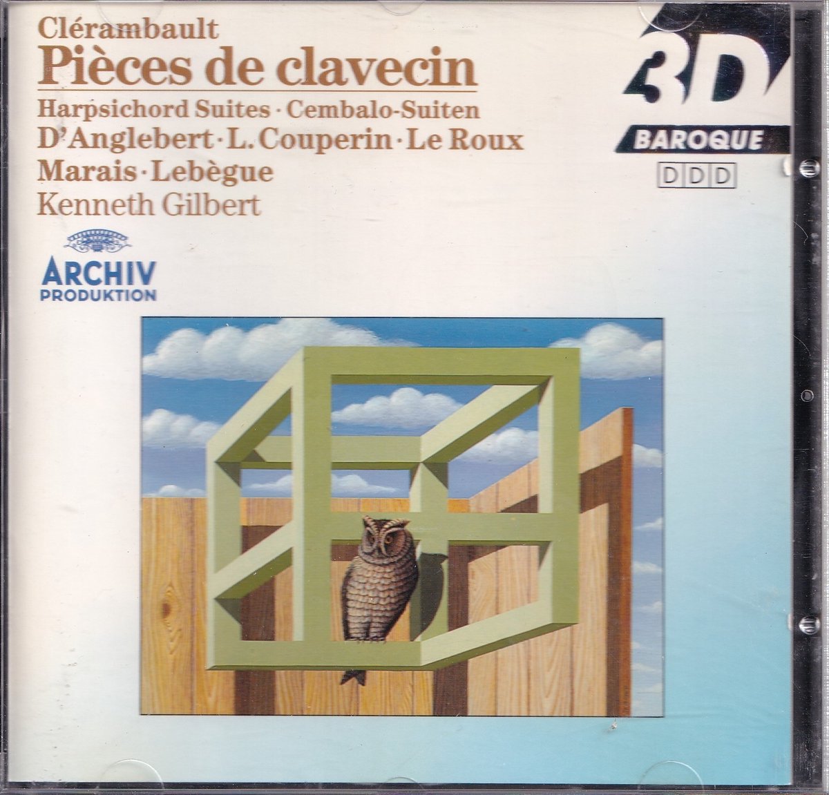 Pieces De Clavecin - Louis-Nicolas Clérambault - Kenneth Gilbert (klavecimbel)
