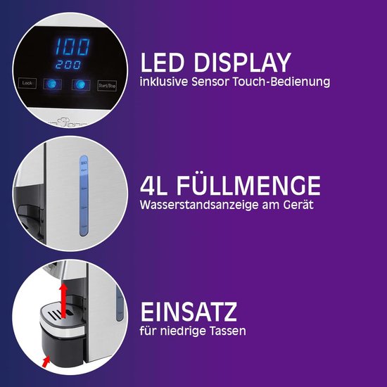 ProfiCook HWS 1145 - Waterkoker - Heetwaterdispenser - 4.0 liter