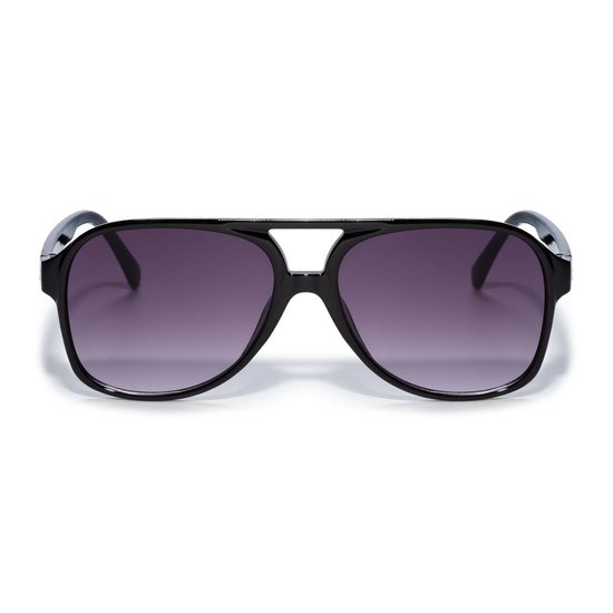 Pilotenbril - Zonnebrillen - Festival bril - Rave bril - Glasses - Classic model - Zwart - Zwarte glazen van Pilot — afbeelding 2