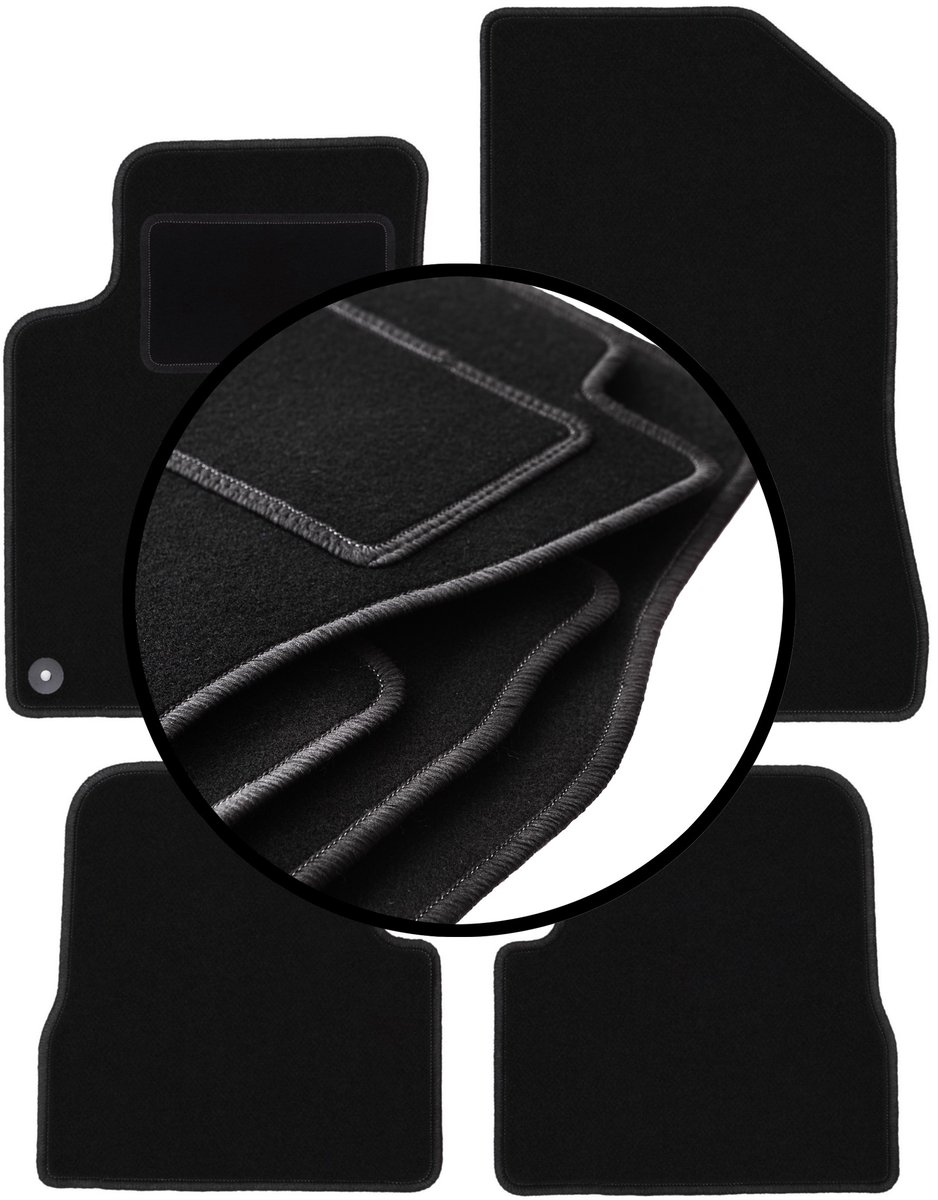 Set velours vloermatten voor: DS. DS3 Crossback-crossover (2018-)