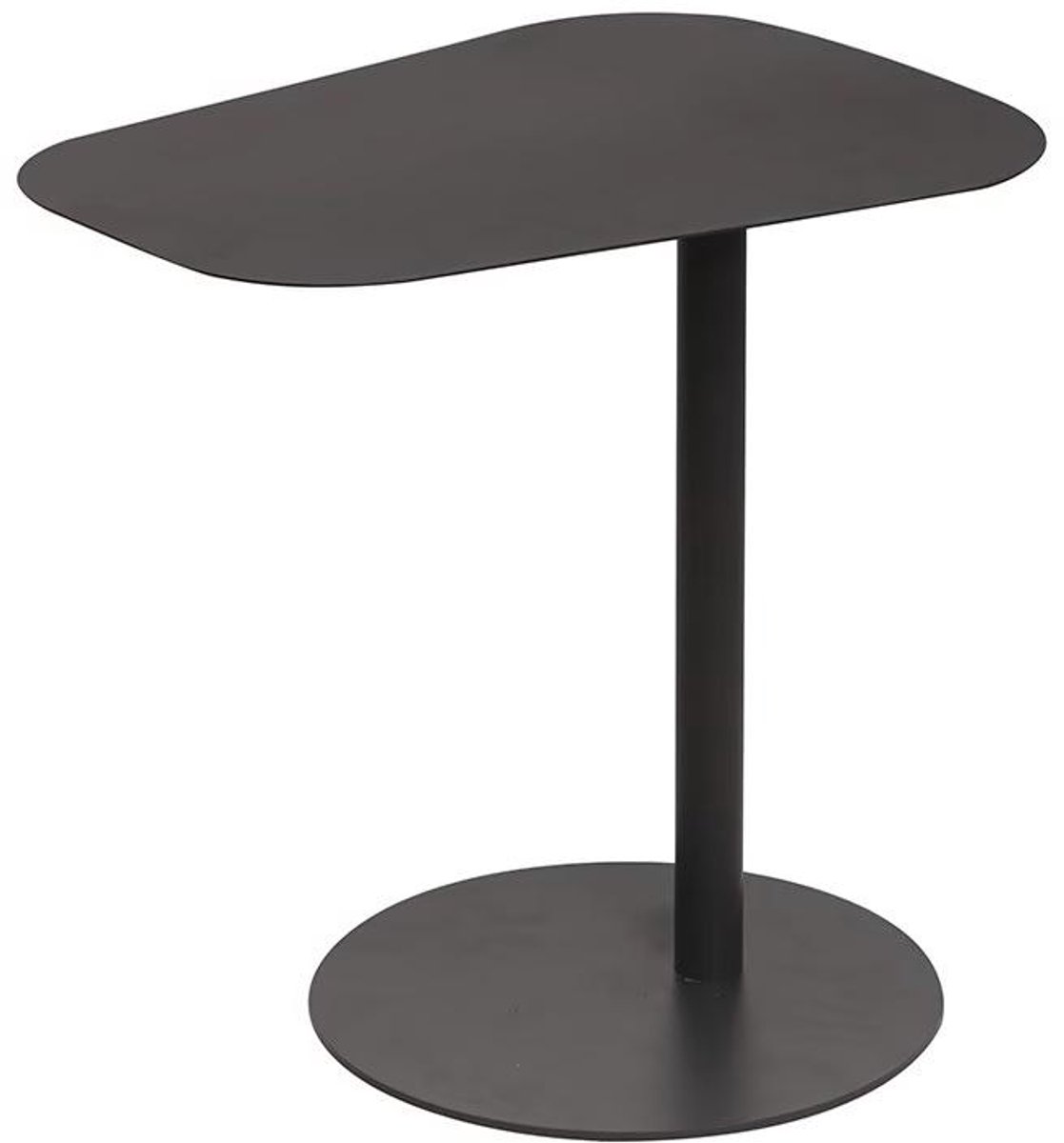 Sens-Line Table d'appoint Boris - Acier anthracite - 50x38x50 cm