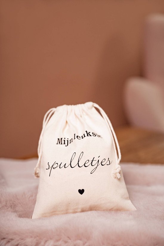 Bewaarzakje Mijn leukste spulletjes - kraamcadeau - jongen - meisje van Zoedt — afbeelding 2