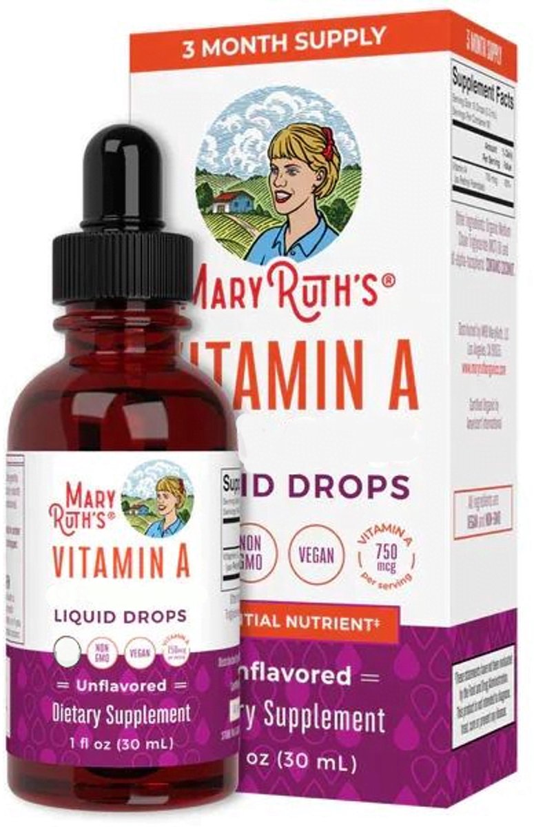 MaryRuth's - Vitamin A Liquid Drops - 30ml