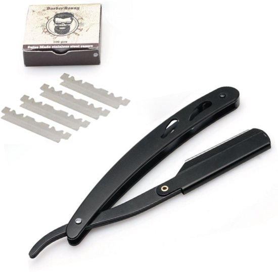 BarberRonny - Klassiek Scheermes - Barbiersmes - Shavette