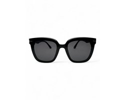 La Brand Remarquable - Lunettes de soleil June Unisexe – Zwart – Carré Oversize – UV400 – Acétate/Nylon – Cat. 3