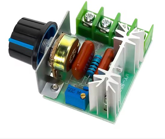 Ozgkee Fan 230V, Spanningsregelaar Ac 50-220V 2000W Scr Elektrische